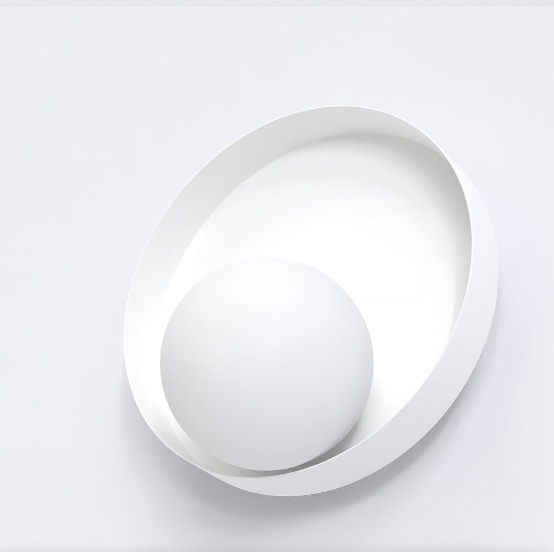 Emibig Kido Leuchter 1x8 W weiß 1533/K1