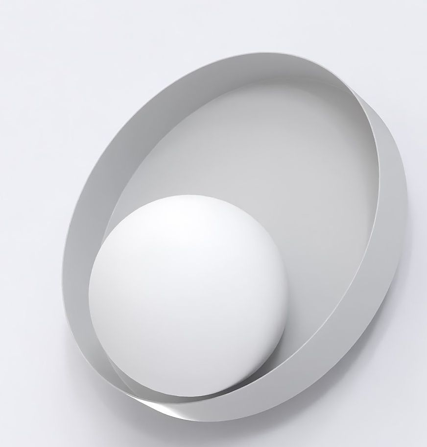 Emibig Kido Leuchter 1x8 W grau 1535/K1