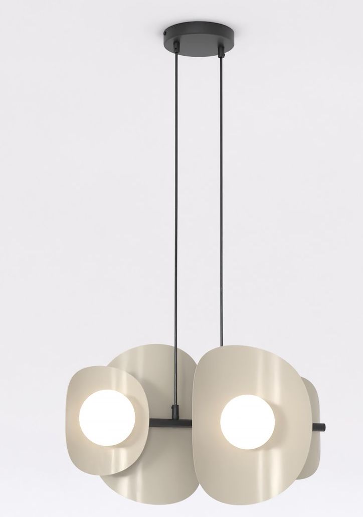 Emibig Elementi Pendelleuchte 4x8 W cappuccino 1493/4