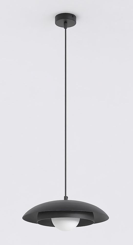 Emibig Skin Pendelleuchte 1x8 W schwarz 1603/1