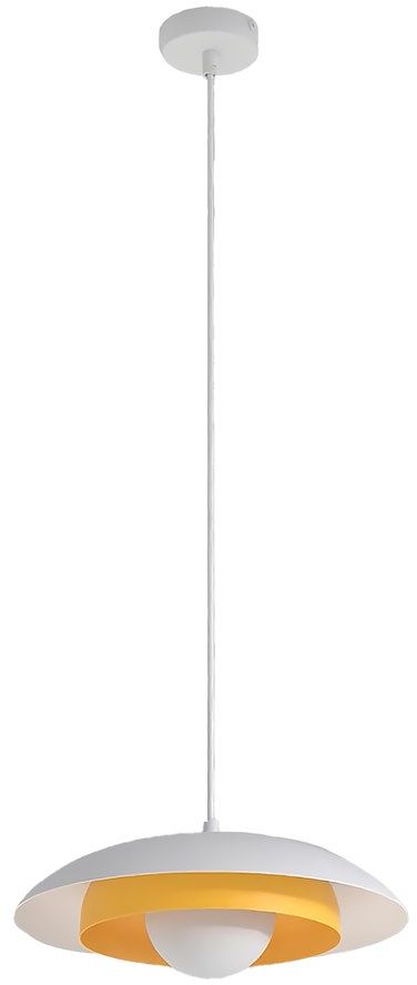 Emibig Skin Pendelleuchte 1x8 W weiß-orange 1606/1