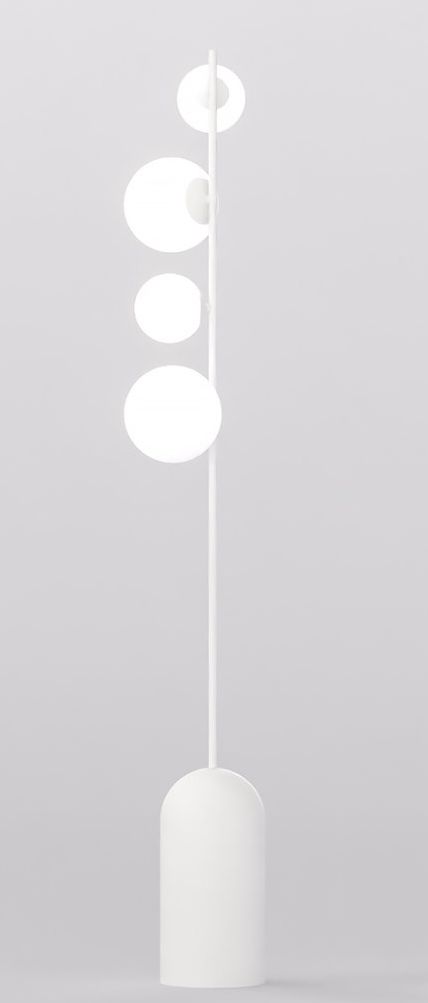 Emibig Etno Stehlampe 4x8 W weiß 1500/LP4