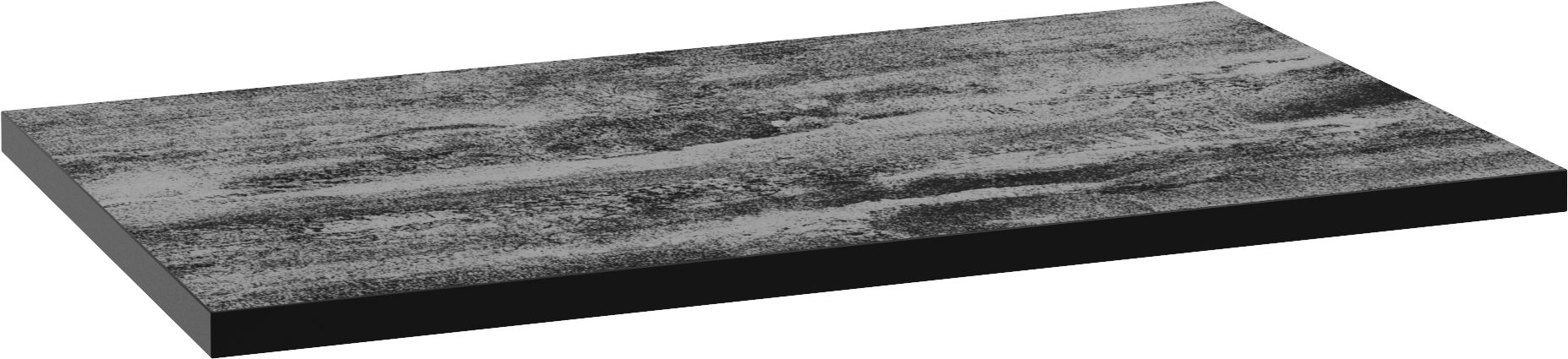 Defra Uni Naphtha-Arbeitsplatte 130x46 cm schwarz 125-F-13003