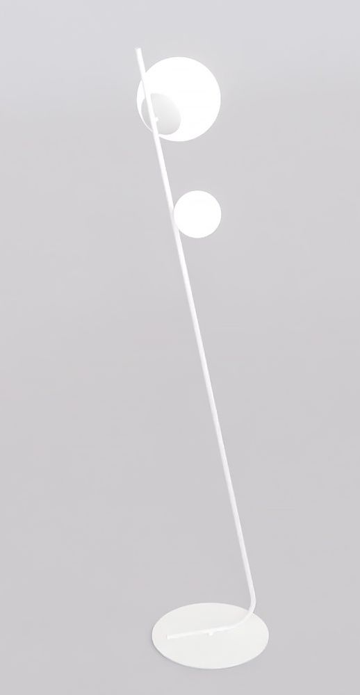 Emibig Tatu Stehlampe 2x8 W weiß 1505/LP2