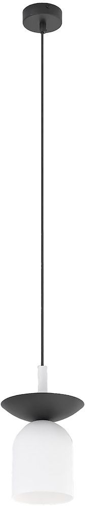 Emibig Ego Pendelleuchte 1x10 W weiß-schwarz 1613/1