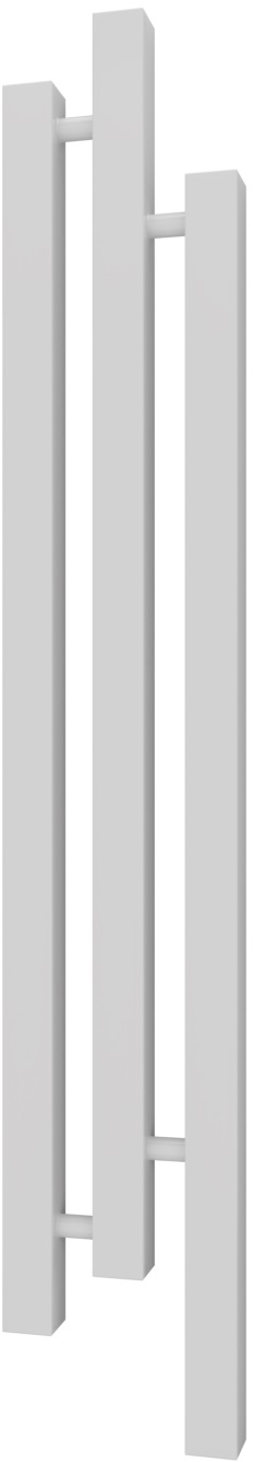 Imers Cubic Badezimmerheizkörper dekorativ 136x23 cm weiß G00523013602