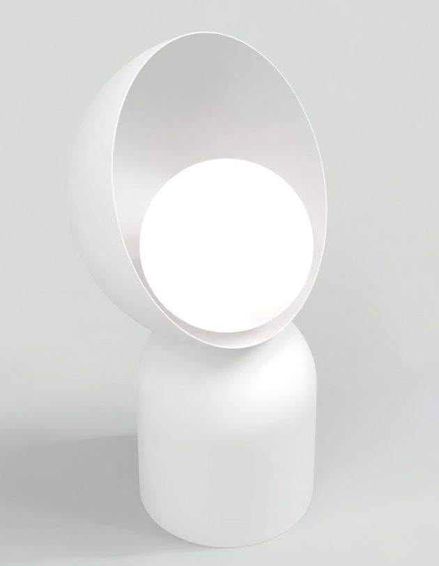 Emibig Boto Tischlampe 1x8 W weiß 1511/LN1