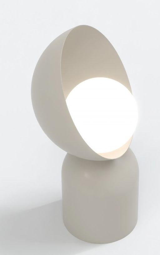 Emibig Boto Tischlampe 1x8 W beige 1512/LN1