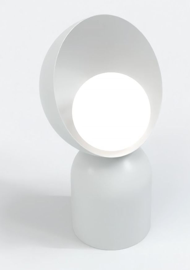 Emibig Boto Tischlampe 1x8 W grau 1513/LN1