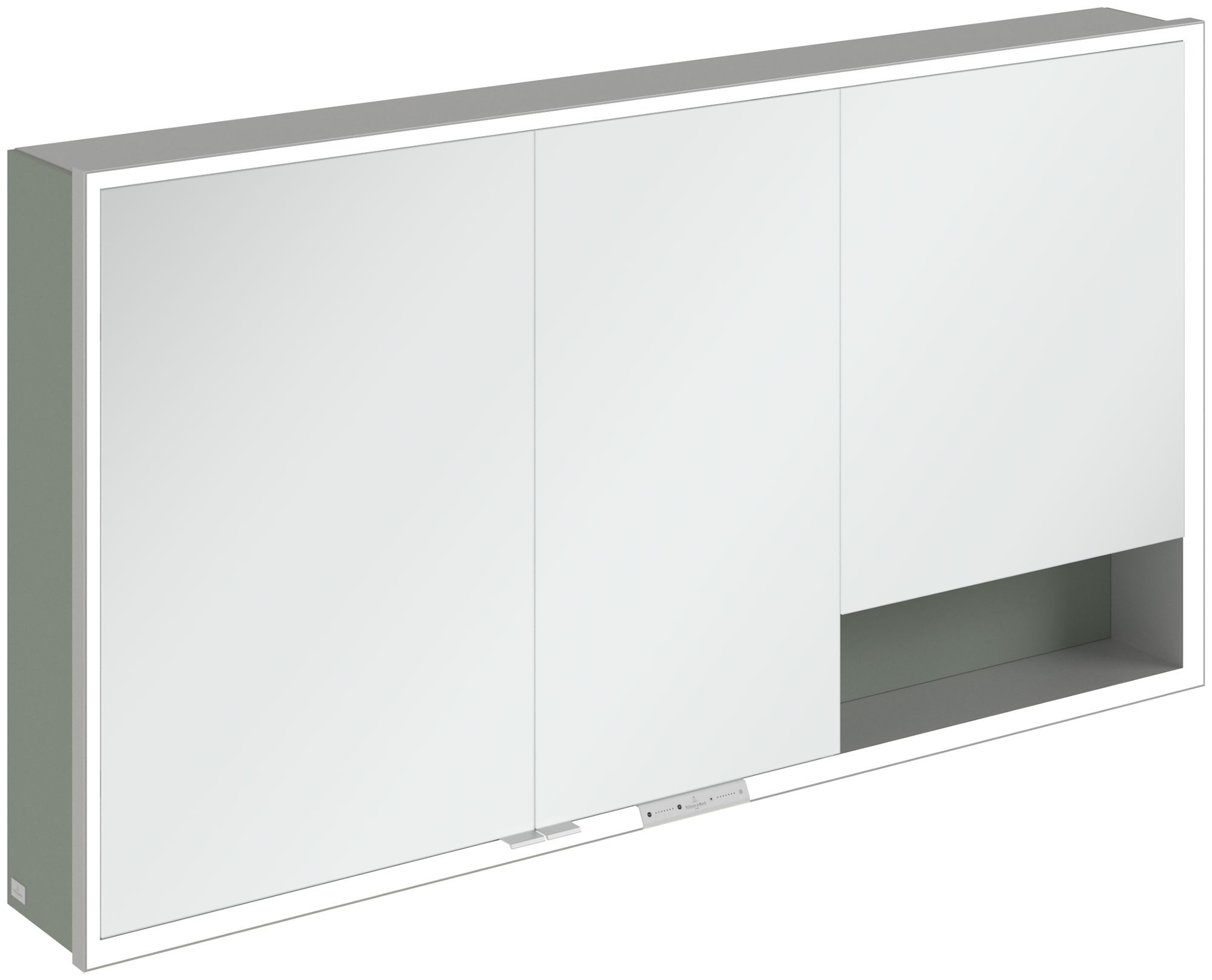 Villeroy & Boch My View+ Kabinett 140x16.8x75 cm Spiegelschrank grün A48114AF