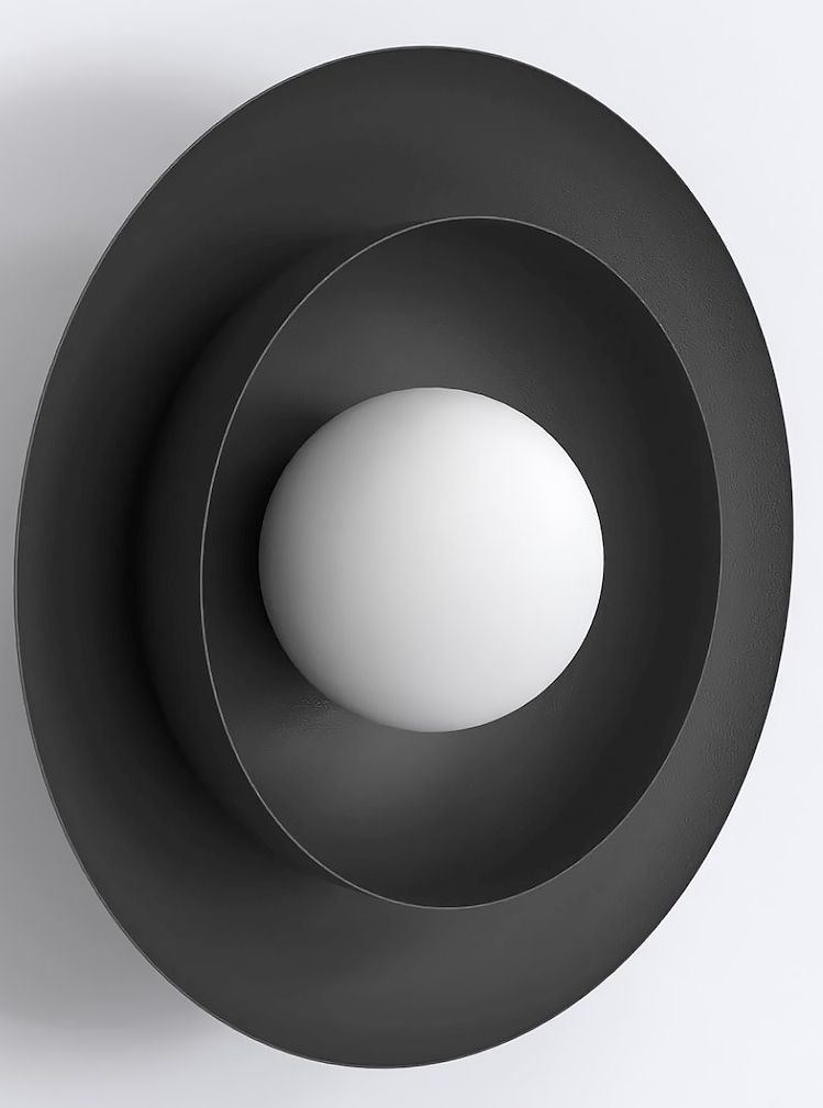 Emibig Poppi Leuchter 1x8 W schwarz 1522/K1