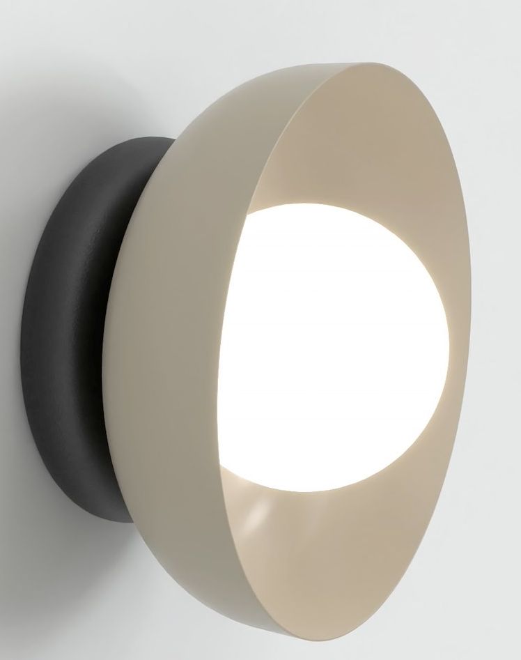 Emibig Ozzy Leuchter 1x8 W schwarz-beige 1517/K1