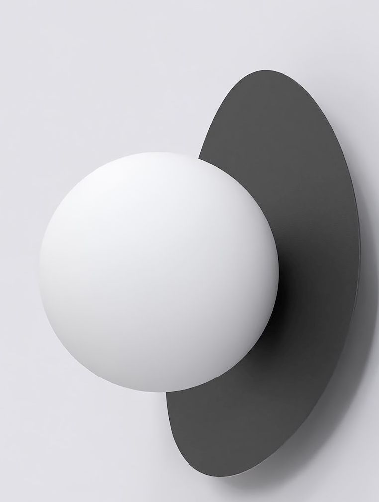 Emibig Ovo Leuchter 1x8 W schwarz 1527/K1