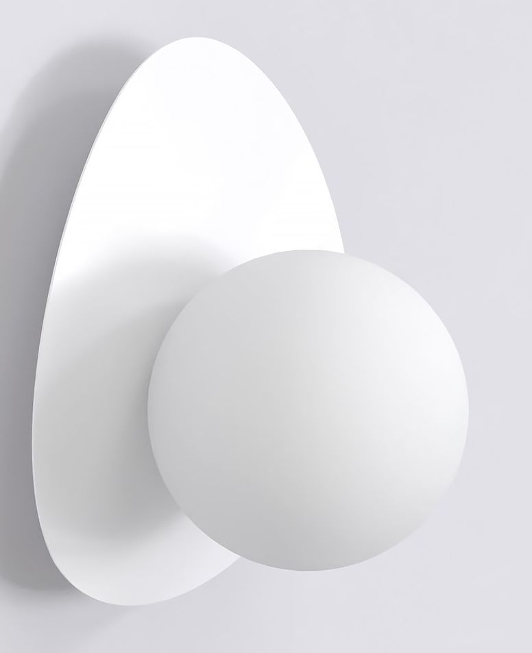 Emibig Ovo Leuchter 1x8 W weiß 1528/K1