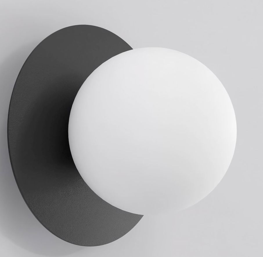 Emibig Americana Leuchter 1x8 W schwarz 1553/K1