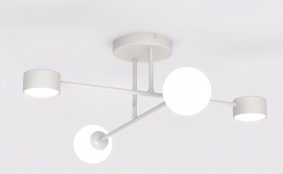 Emibig Holon Deckenlampe 4x8 W grau 1560/4