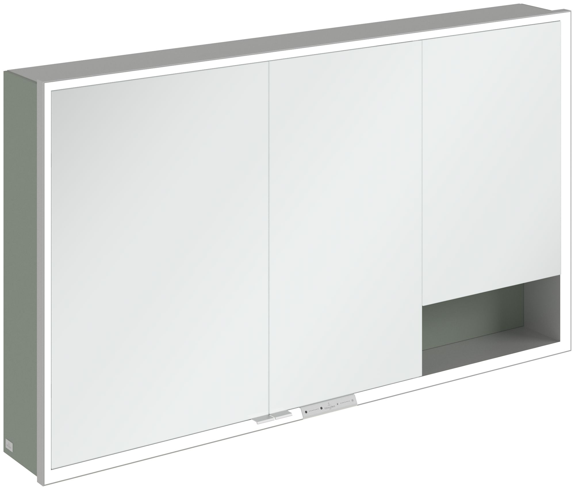 Villeroy & Boch My View+ Kabinett 130x16.8x75 cm Spiegelschrank grün A48113AF