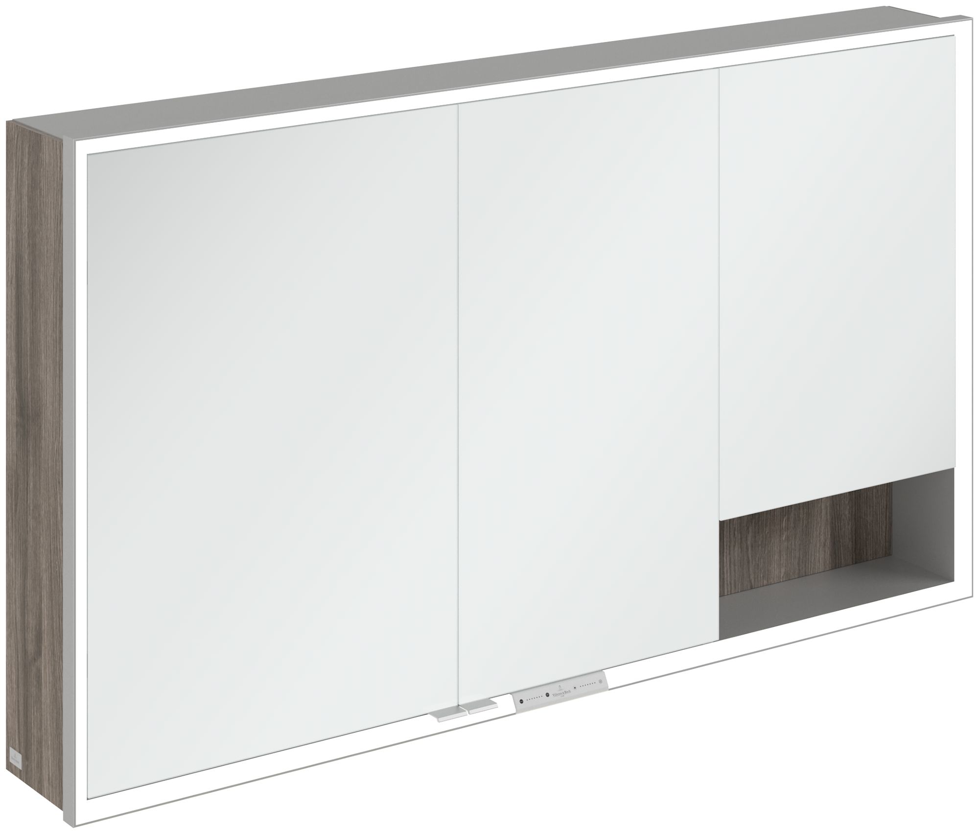 Villeroy & Boch My View+ Kabinett 130x16.8x75 cm Spiegelschrank eiche A48113RK