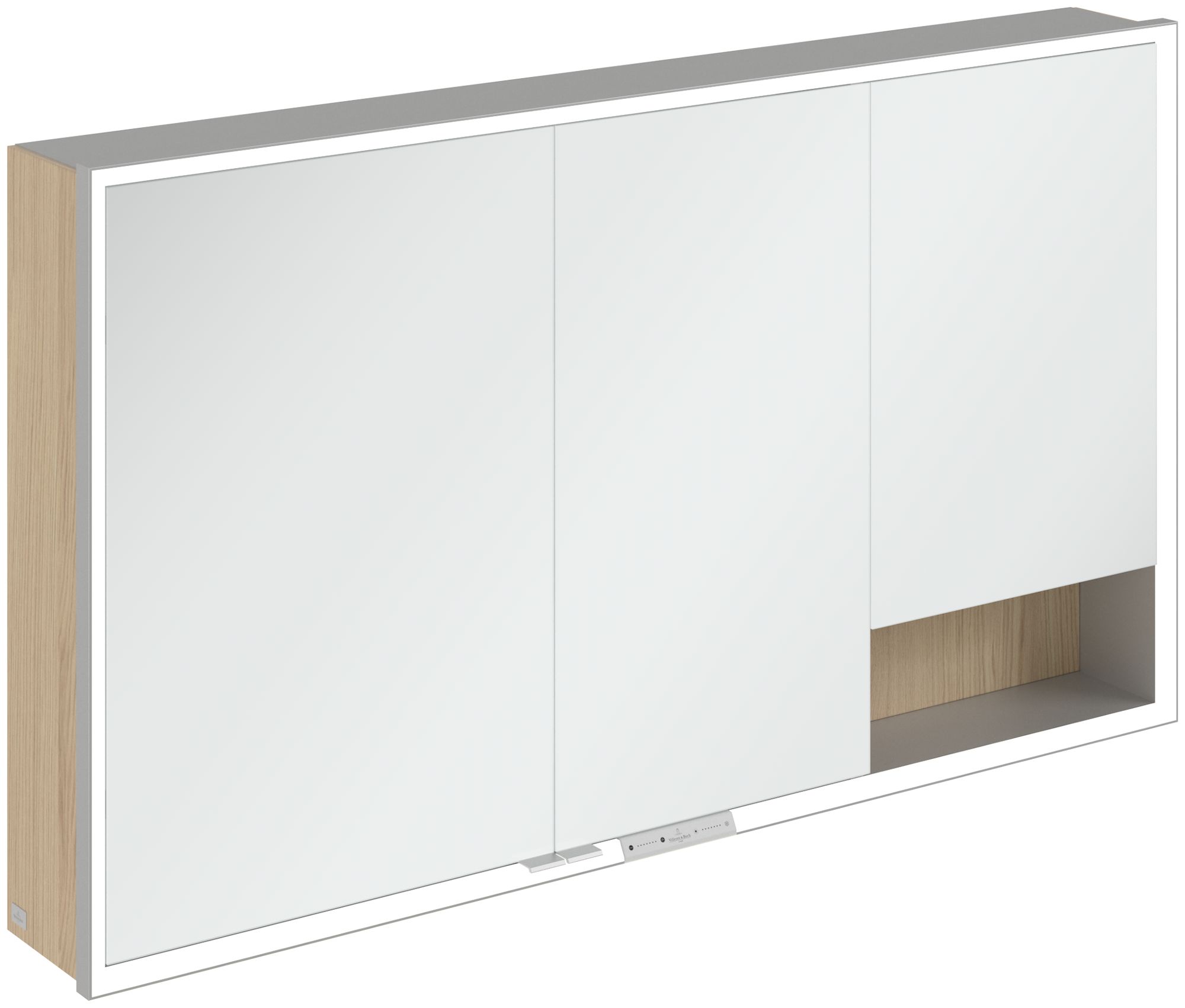 Villeroy & Boch My View+ Kabinett 130x16.8x75 cm Spiegelschrank eiche A48113VJ