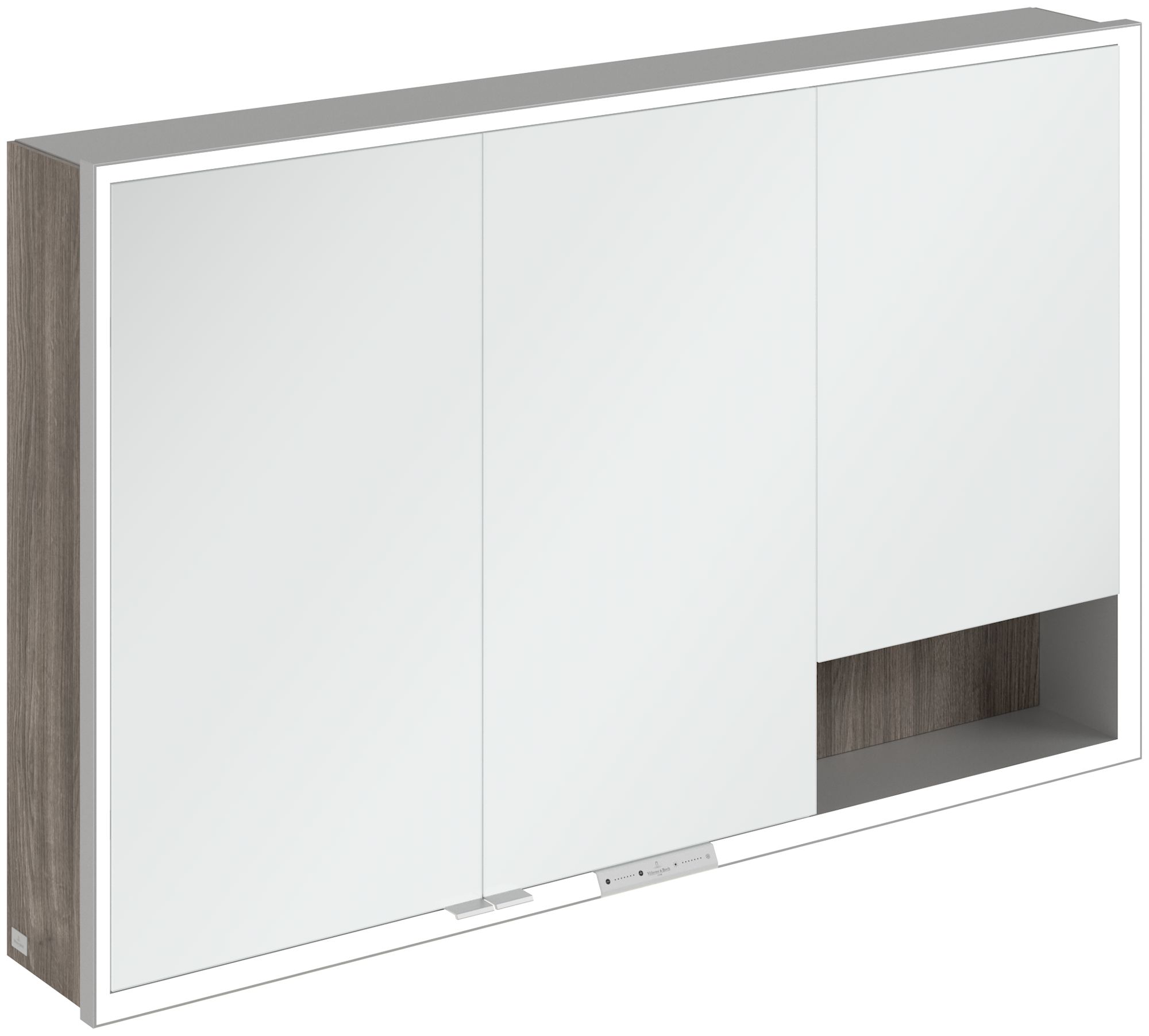 Villeroy & Boch My View+ Kabinett 120x16.8x75 cm Spiegelschrank eiche A48112RK