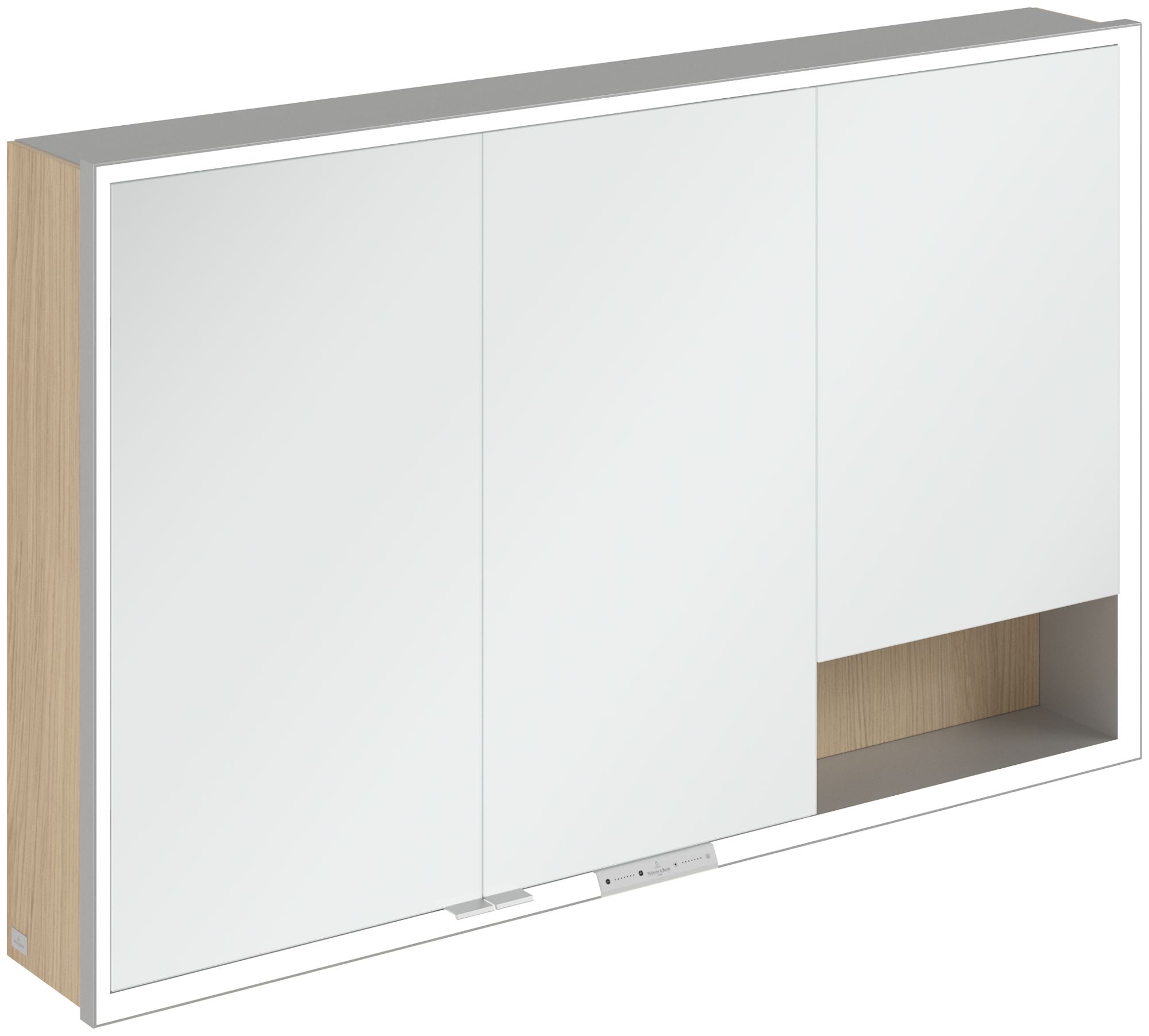 Villeroy & Boch My View+ Kabinett 120x16.8x75 cm Spiegelschrank eiche A48112VJ