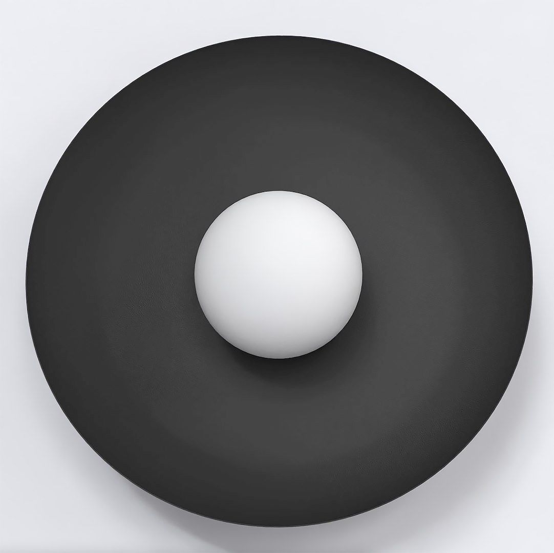 Emibig Inspo Leuchter 1x8 W schwarz 1542/K1