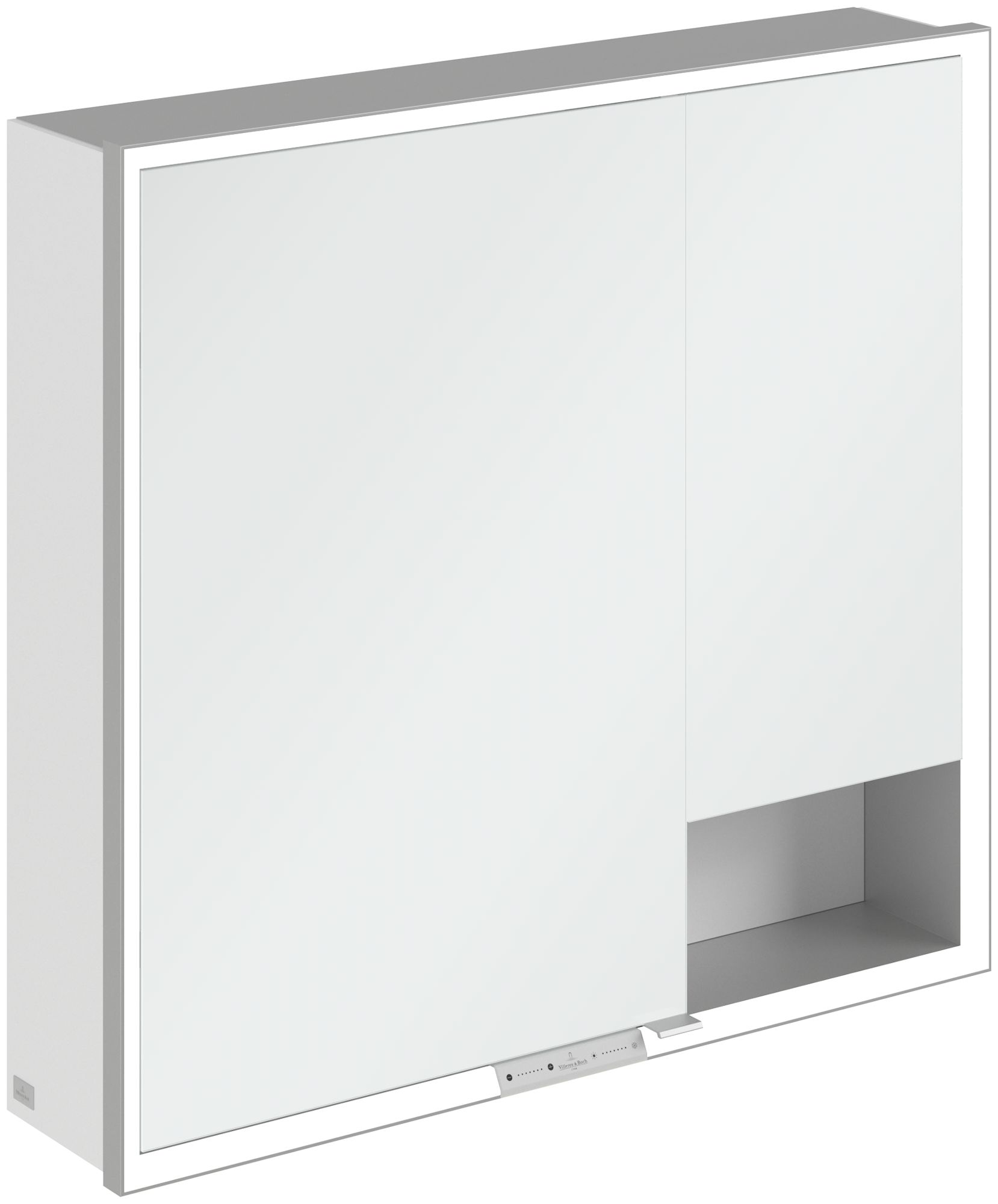 Villeroy & Boch My View+ Kabinett 80x16.8x75 cm Spiegelschrank weiß A48180VF
