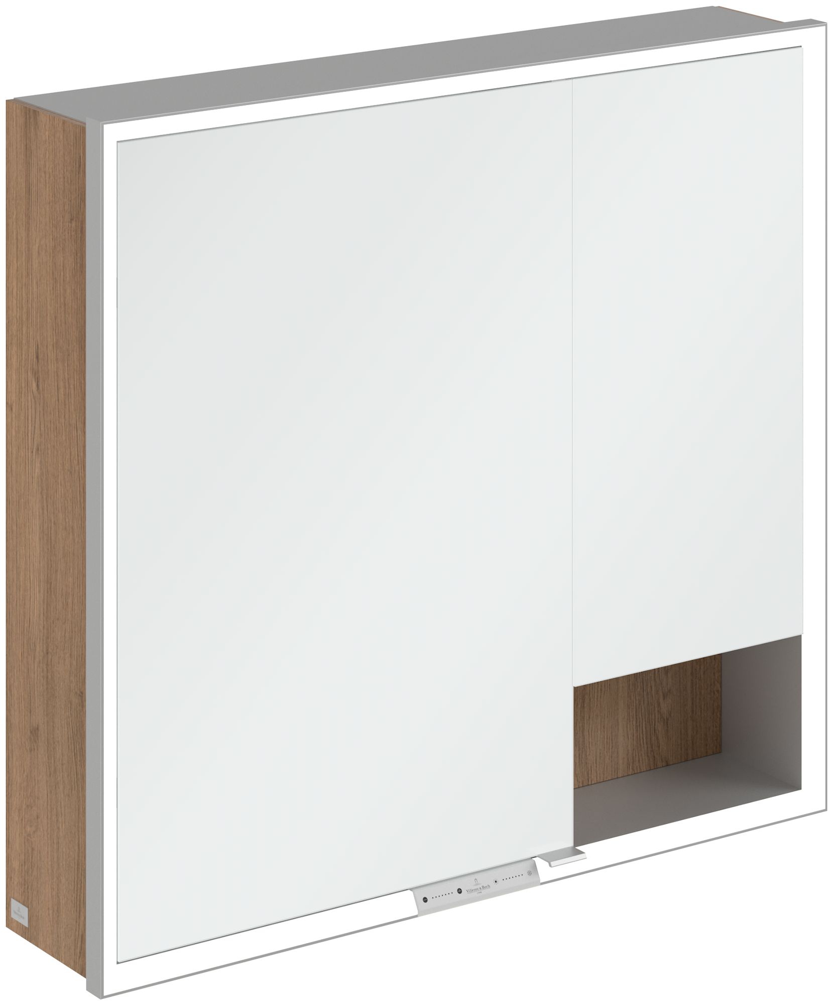 Villeroy & Boch My View+ Kabinett 80x16.8x75 cm Spiegelschrank eiche A48180RH