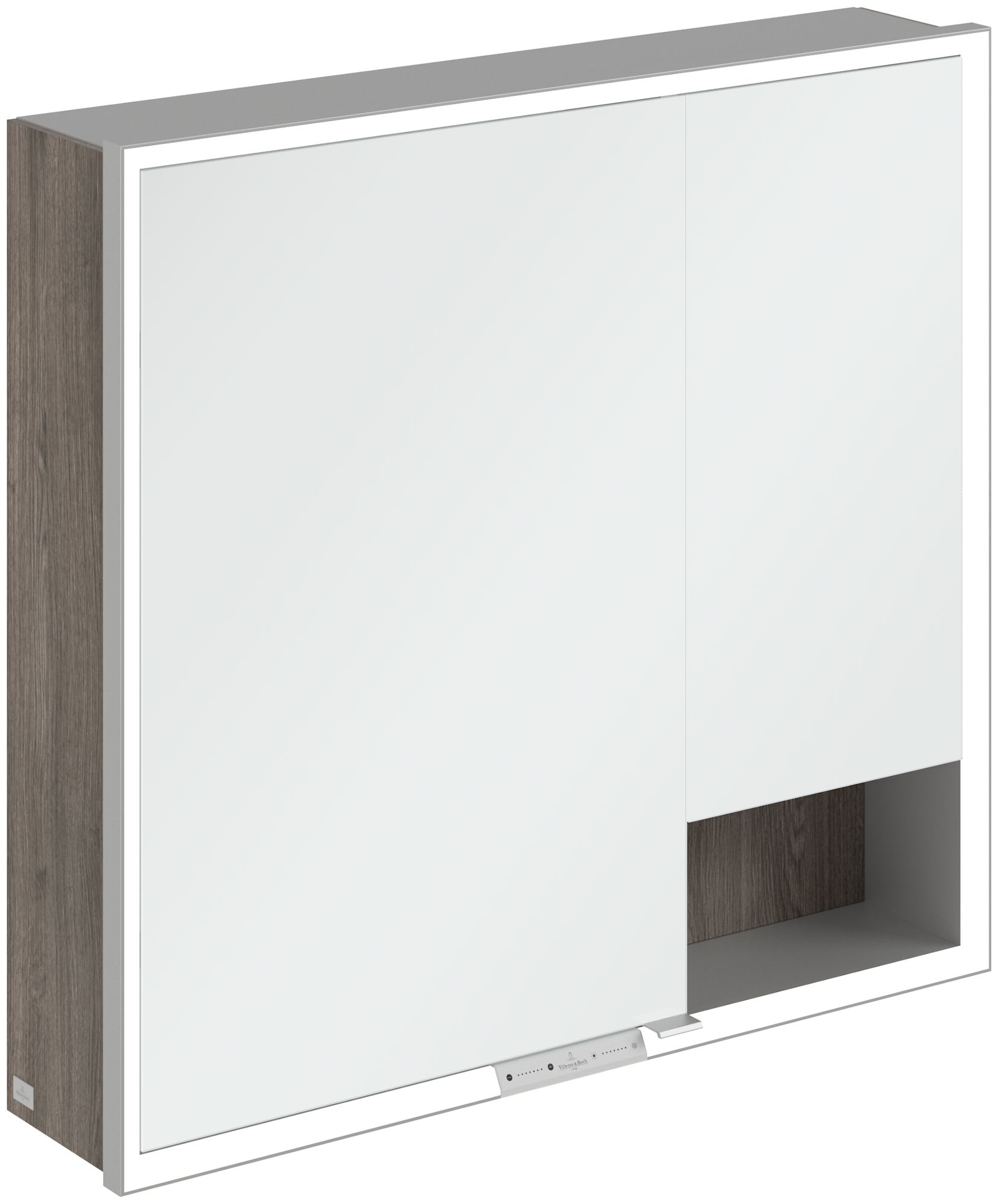 Villeroy & Boch My View+ Kabinett 80x16.8x75 cm Spiegelschrank eiche A48180RK