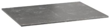 Defra Konglomerat Etna Black Naphtha-Arbeitsplatte 60.5x46 cm schwarz MZ-K-BLA-0125