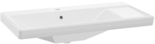 Defra Bonito Waschbecken 81x42.3 cm rechteckig Möbel weiß 1074