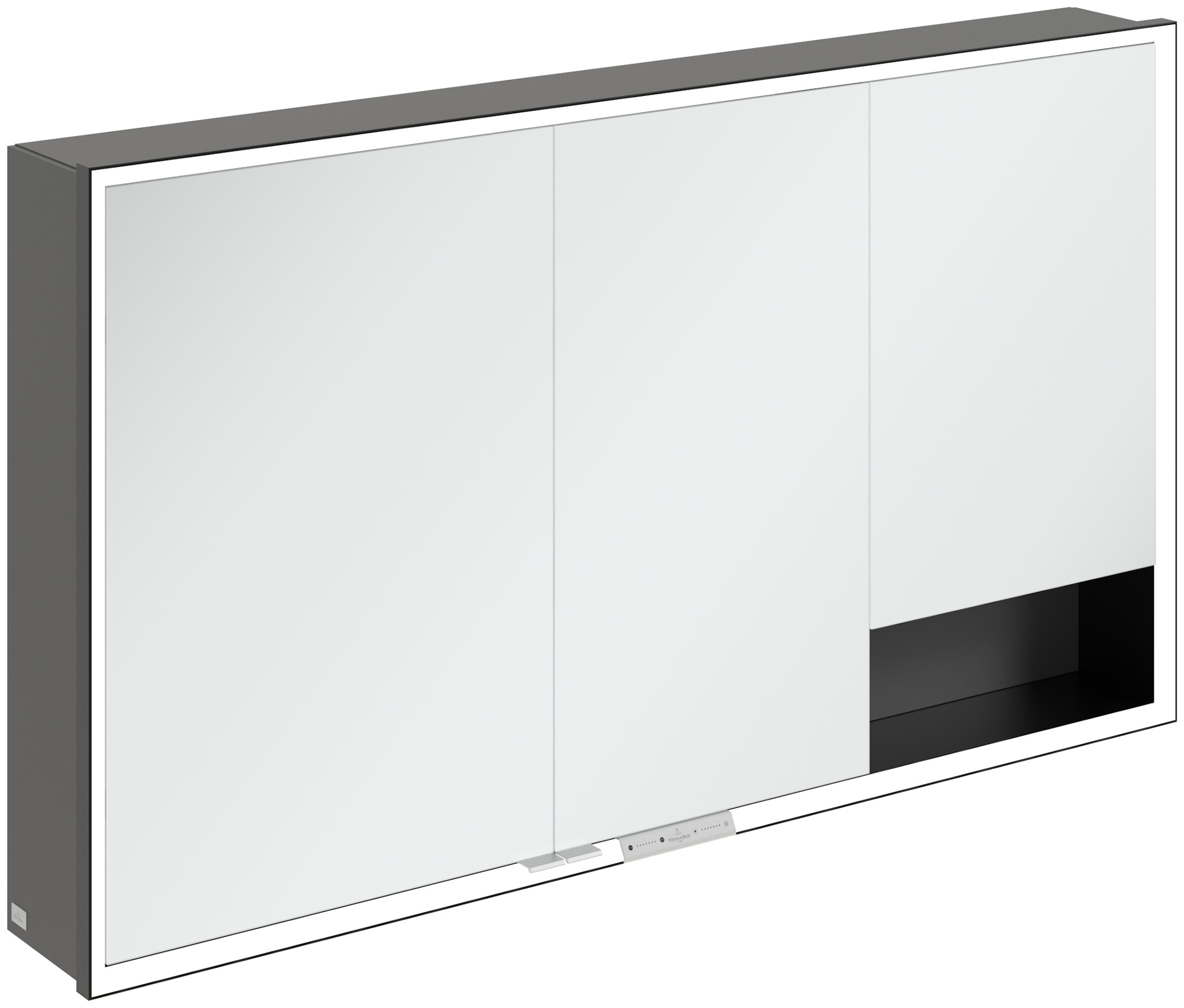 Villeroy & Boch My View+ Kabinett 130x16.8x75 cm Spiegelschrank graphit B48113VR