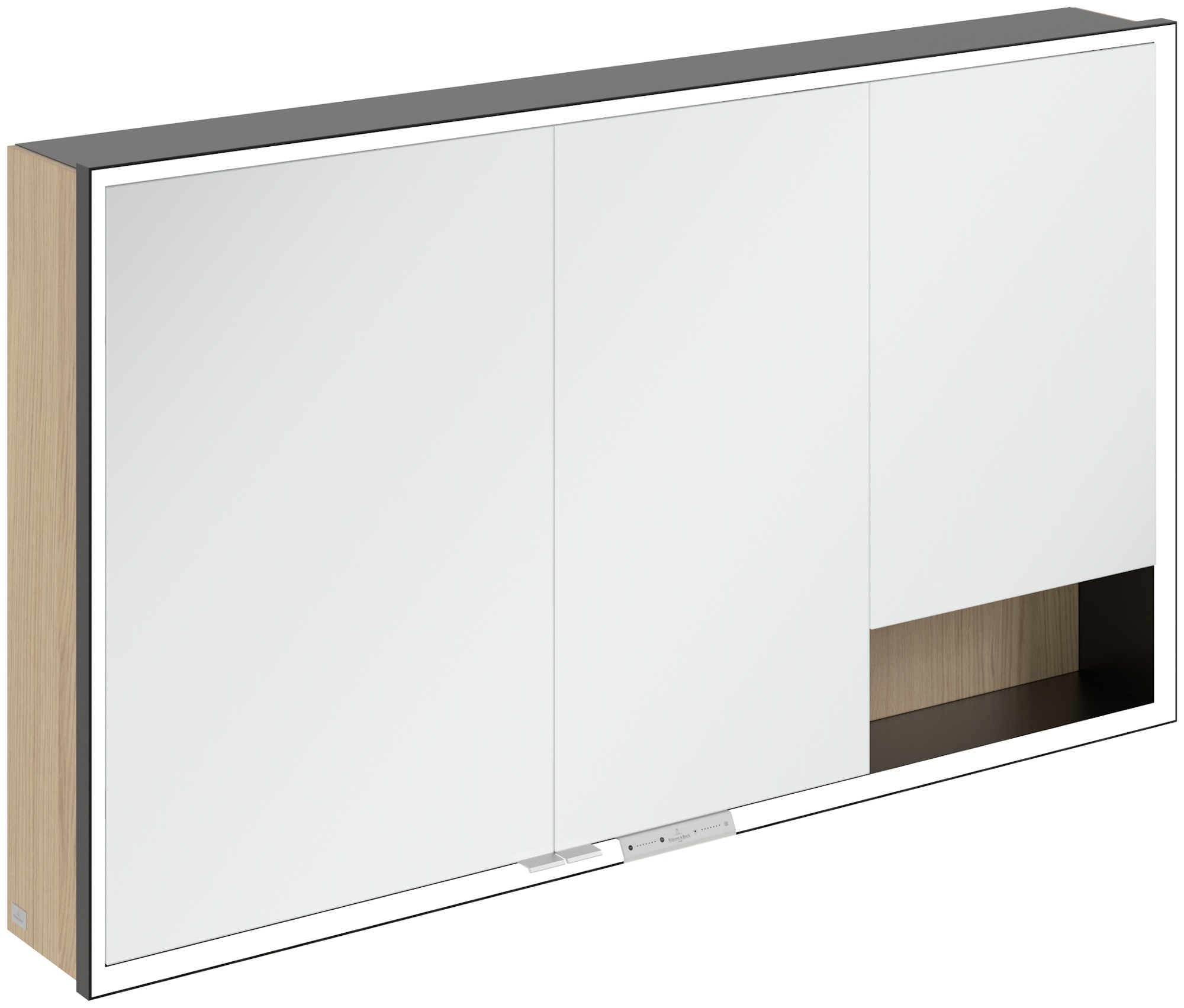 Villeroy & Boch My View+ Kabinett 130x16.8x75 cm Spiegelschrank eiche B48113VJ