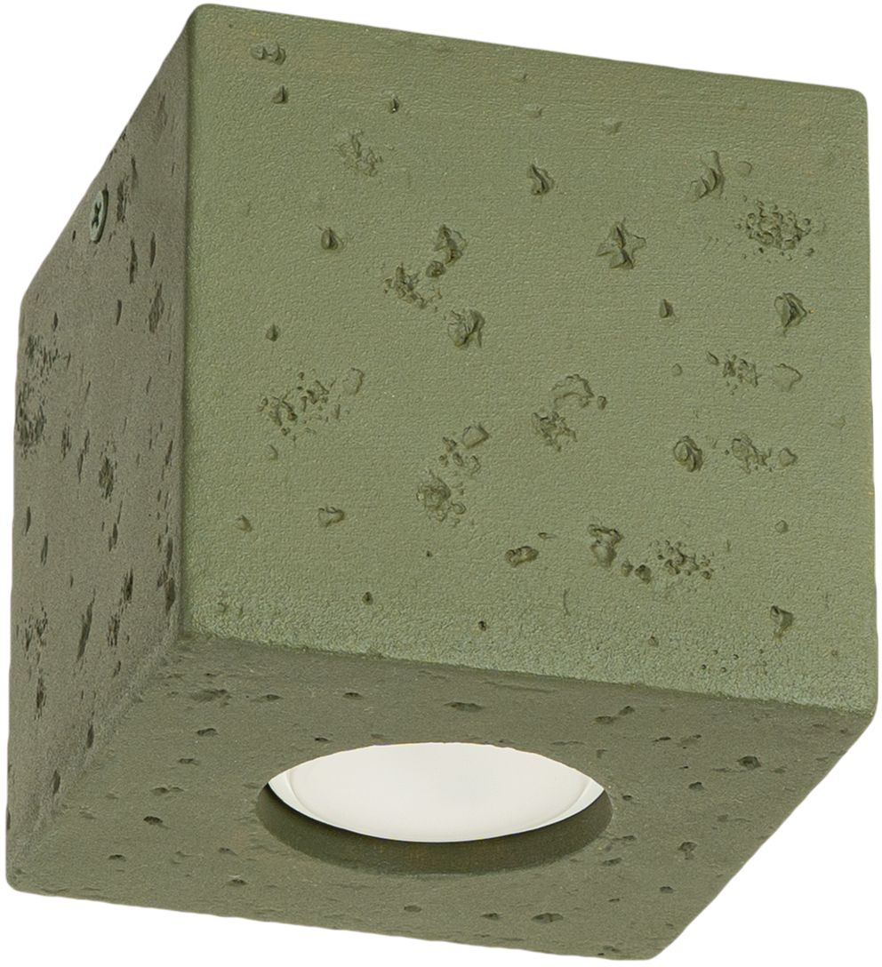 Sollux Lighting Quad Deckenlampe 1x8 W grün SL.1845