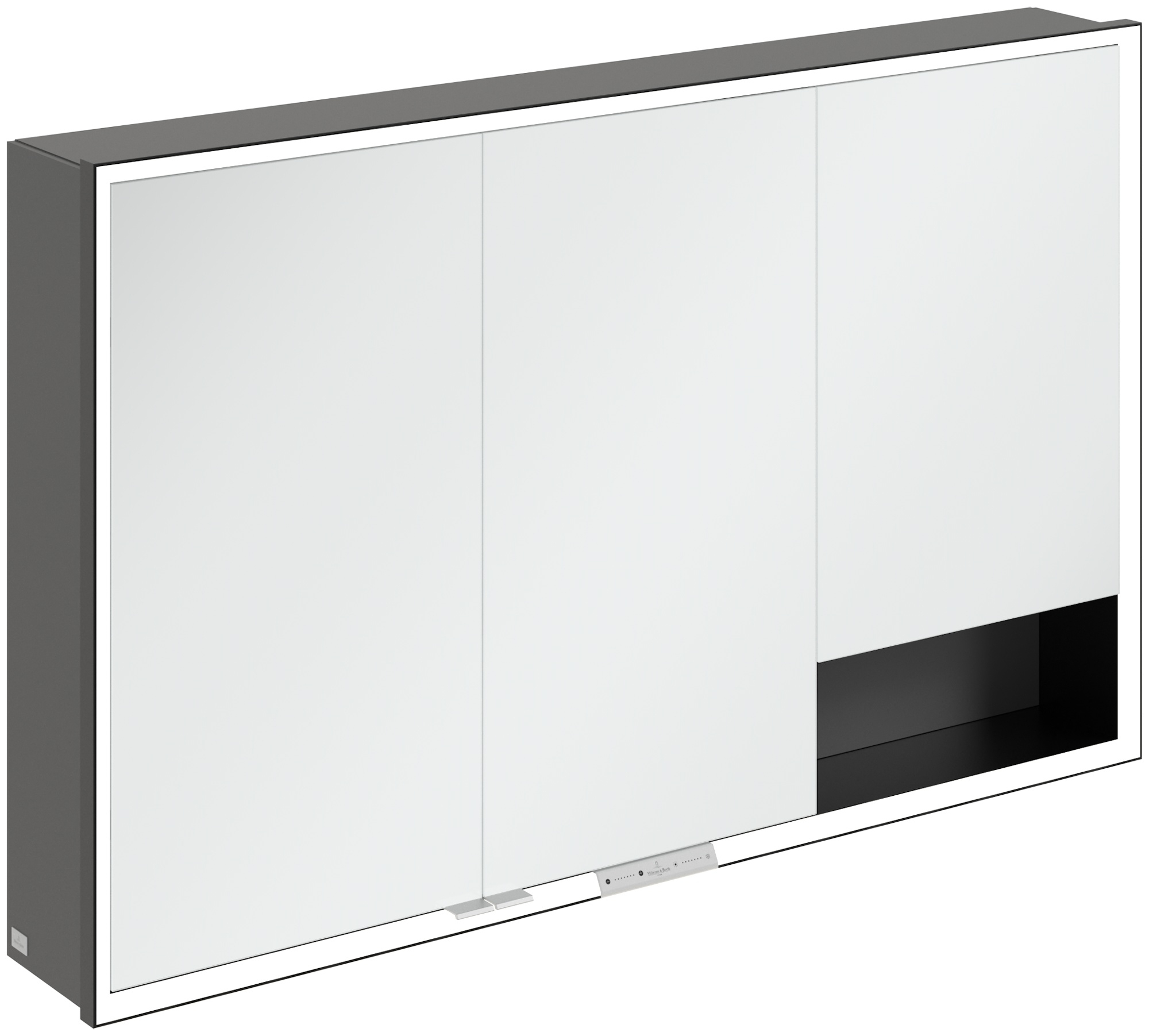 Villeroy & Boch My View+ Kabinett 120x16.8x75 cm Spiegelschrank graphit B48112VR