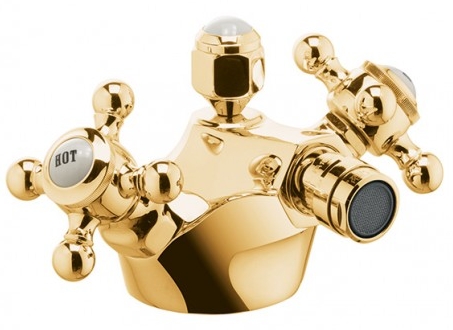 Kludi 1926 Bidet-Wasserhahn stehend gold 512114520