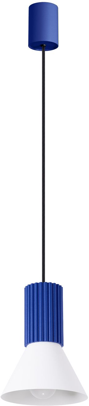 Sollux Lighting Estria Pendelleuchte 1x10 W weiß-blau SL.1874