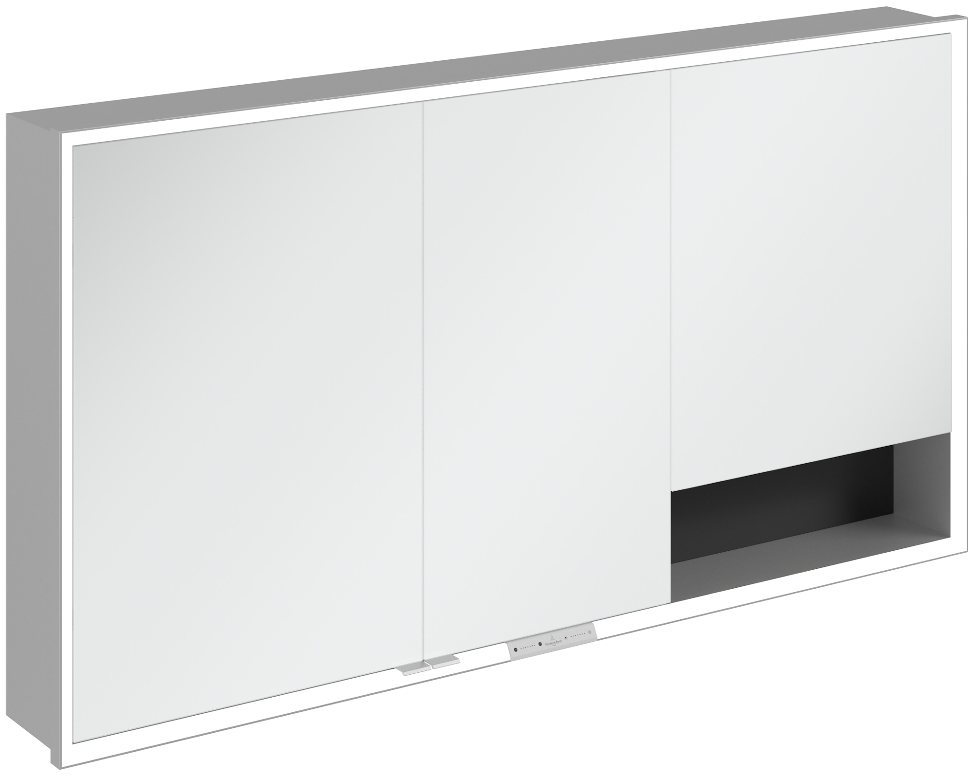 Villeroy & Boch My View+ Kabinett 140x16.8x75 cm Spiegelschrank schwarz A48214VL