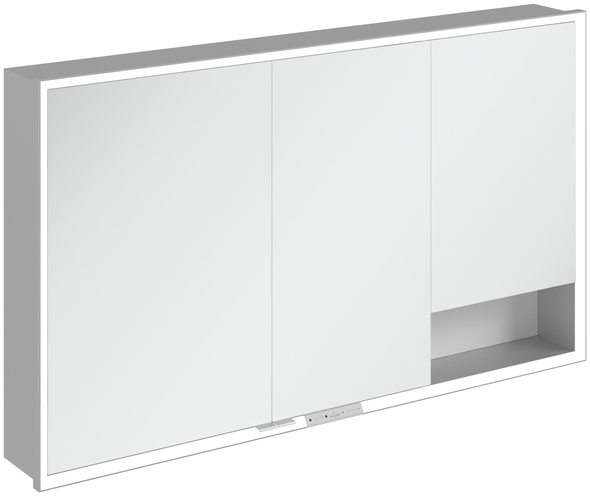 Villeroy & Boch My View+ Kabinett 130x16.8x75 cm Spiegelschrank weiß A48213VF