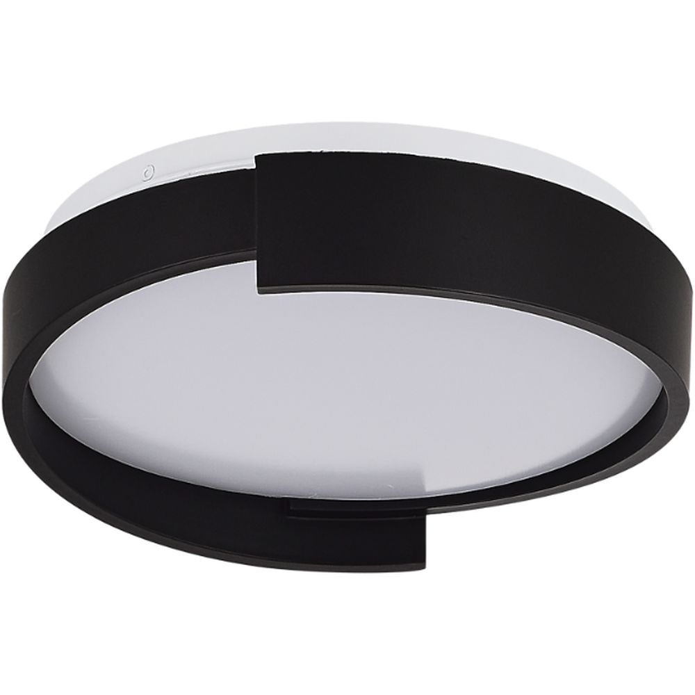 Light Prestige Halo Decke 1x25 W schwarz LP-1453/1C-38 BK