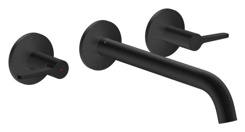 Axor One Waschtischarmatur Unterputz schwarz 48160670