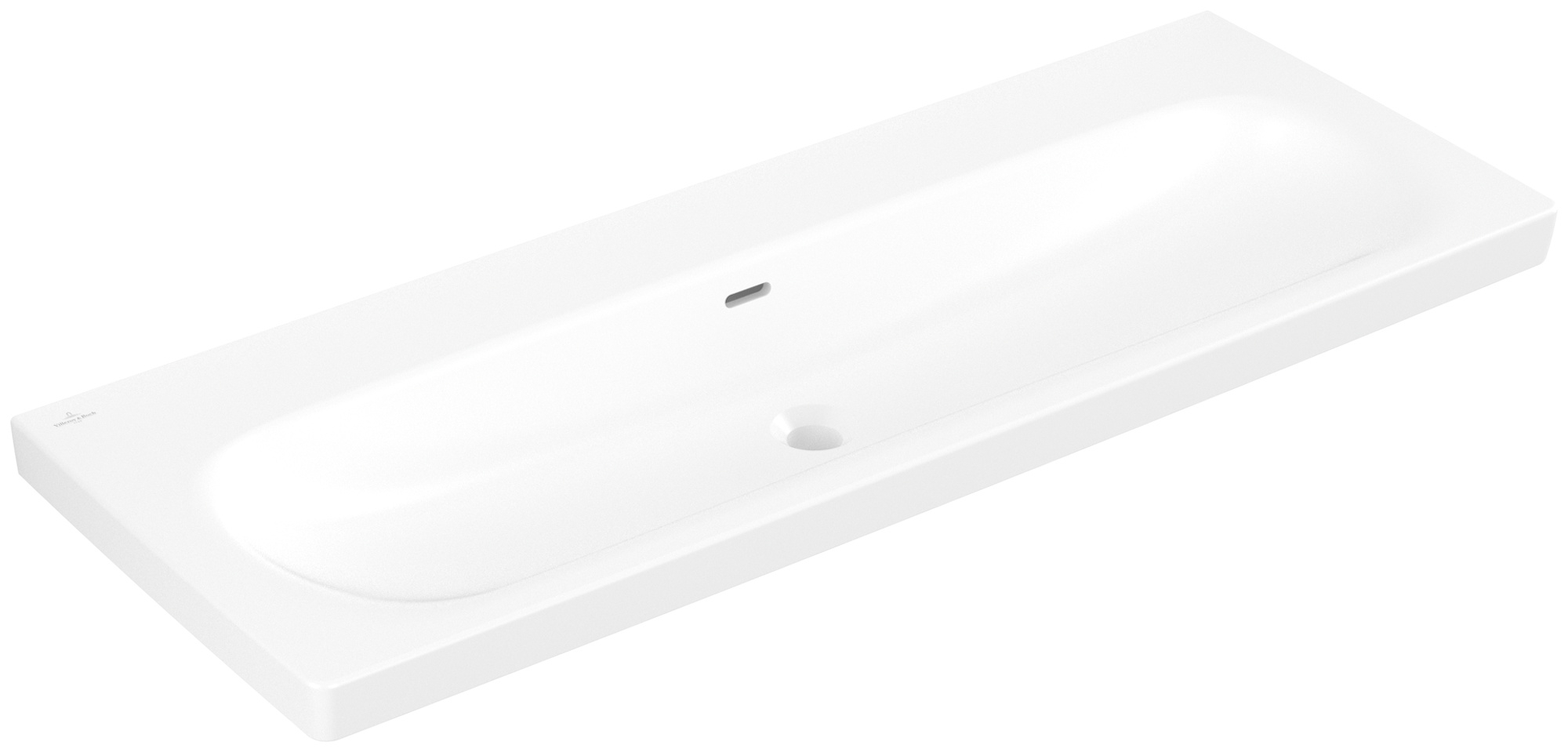 Villeroy & Boch Skyla Waschbecken 120x46 cm rechteckig Möbel weiß 5A51C6RW