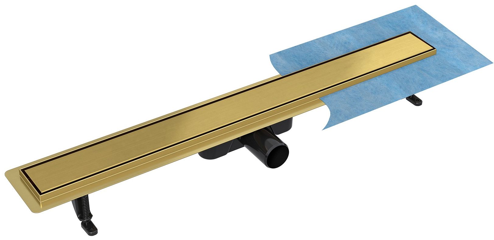 Besco Virgo Duo Linienablauf 90 cm gold OL-90-VG