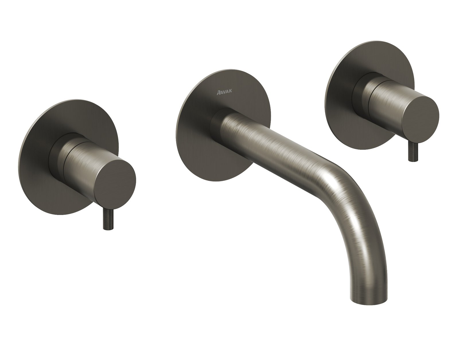 Ravak Espirit Badewannen- und Duscharmatur Unterputz graphit X070314