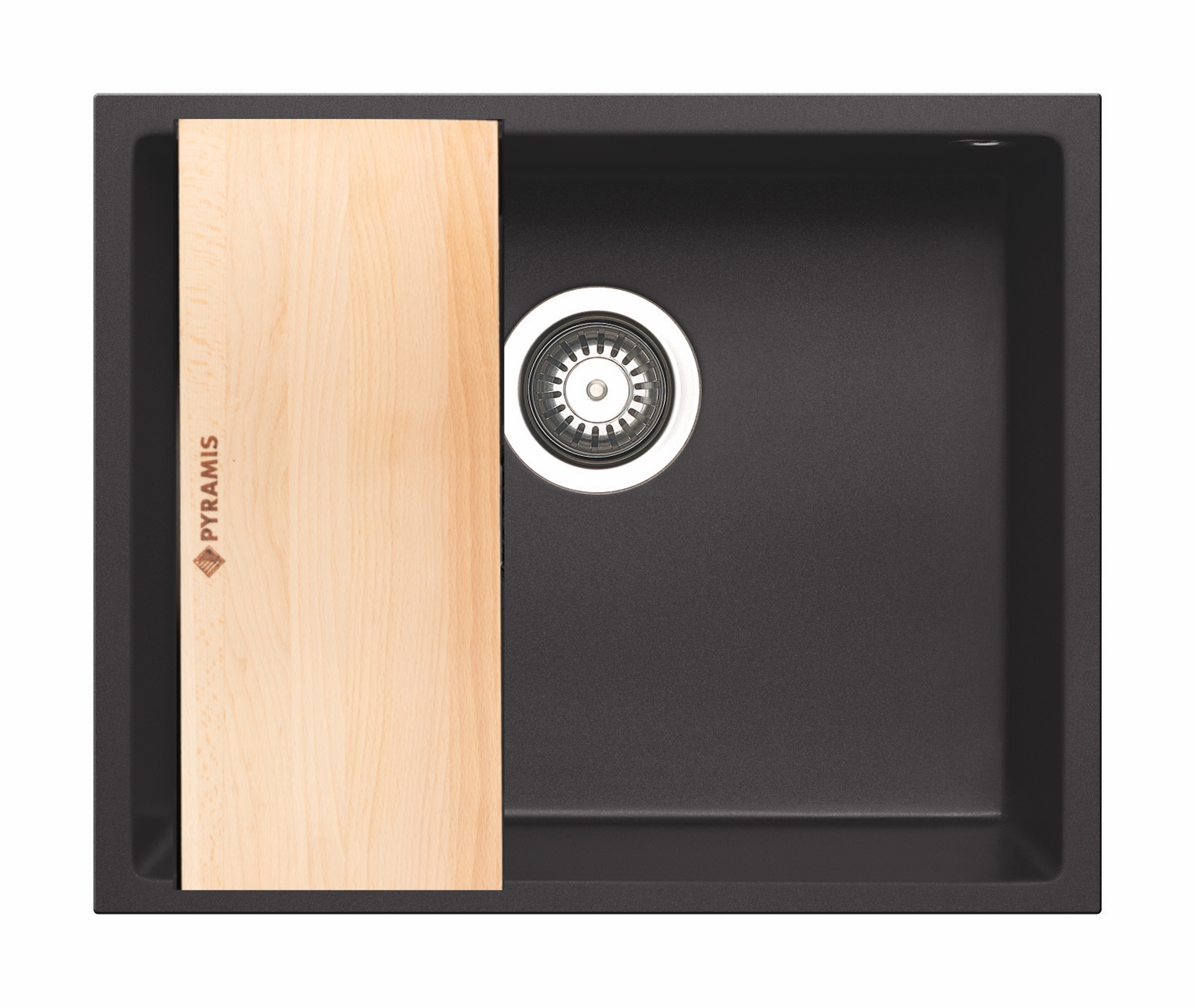 Pyramis Tetragon Schwebekammer 50x40 cm schwarz 070217501D