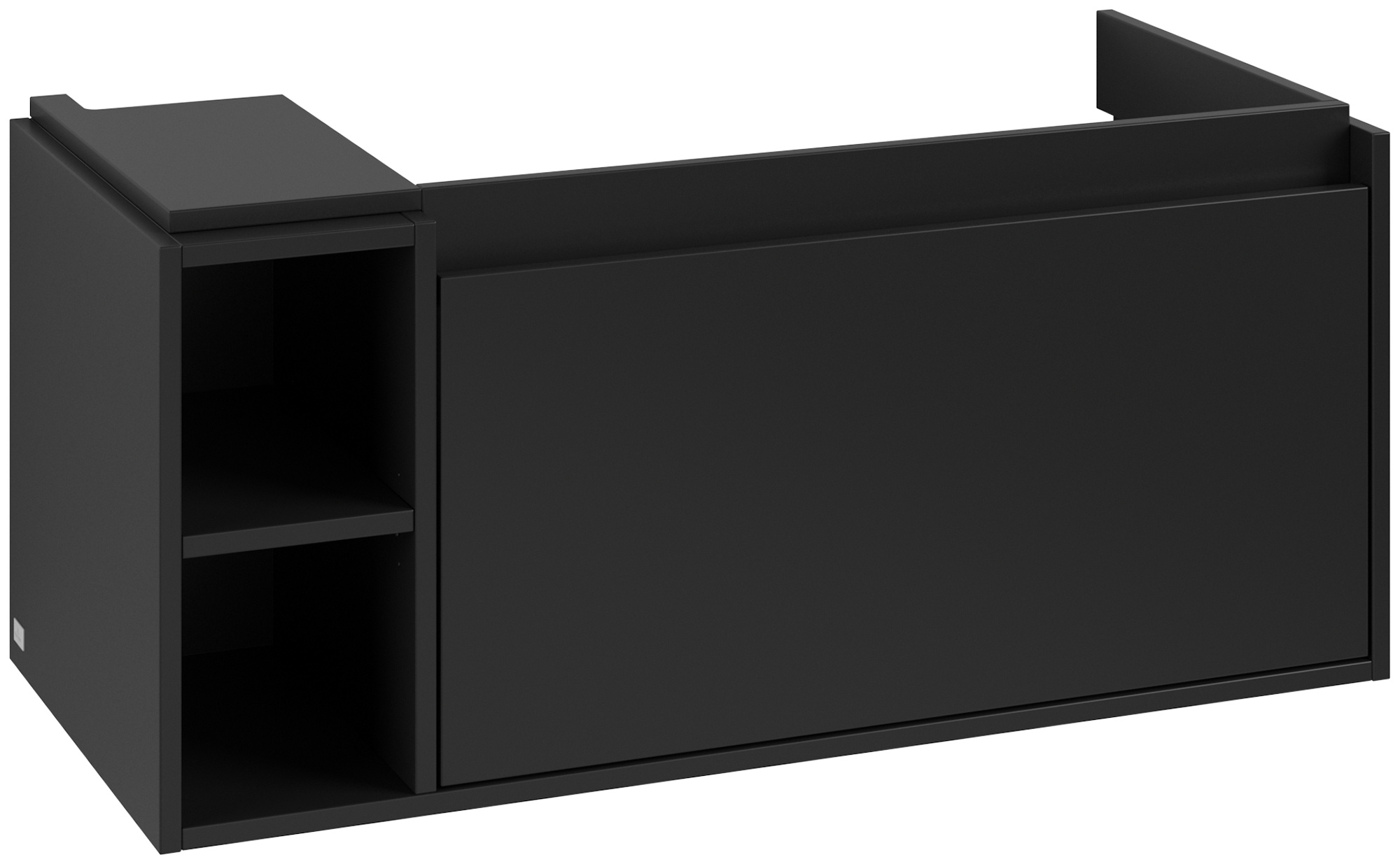 Villeroy & Boch Skyla Kabinett 97.2x43.9x43.6 cm Unterschrank hängend schwarz C79000VL