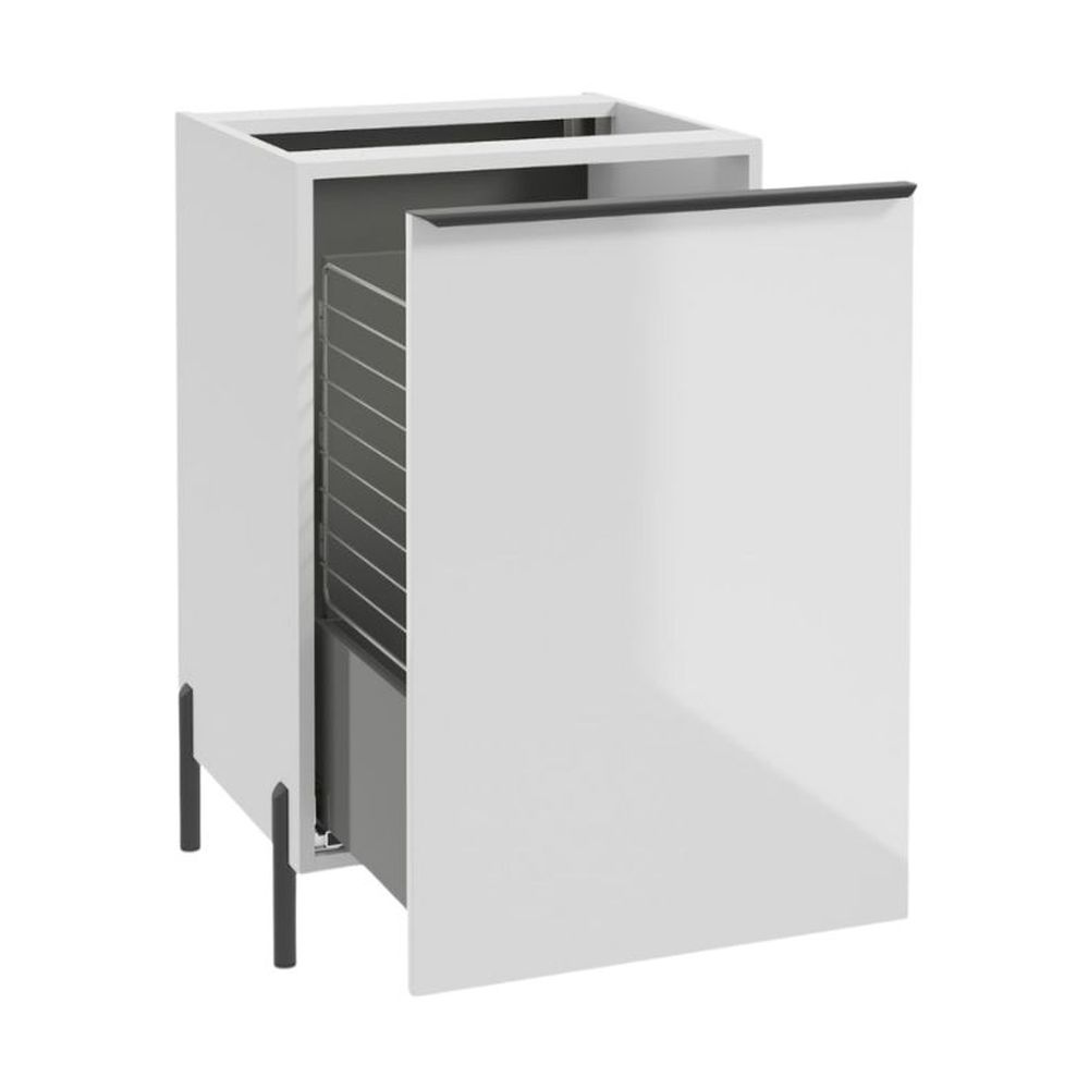 Defra Nino Kabinett 50x45x70 cm Seitenschrank stehend weiß 304-B-05003