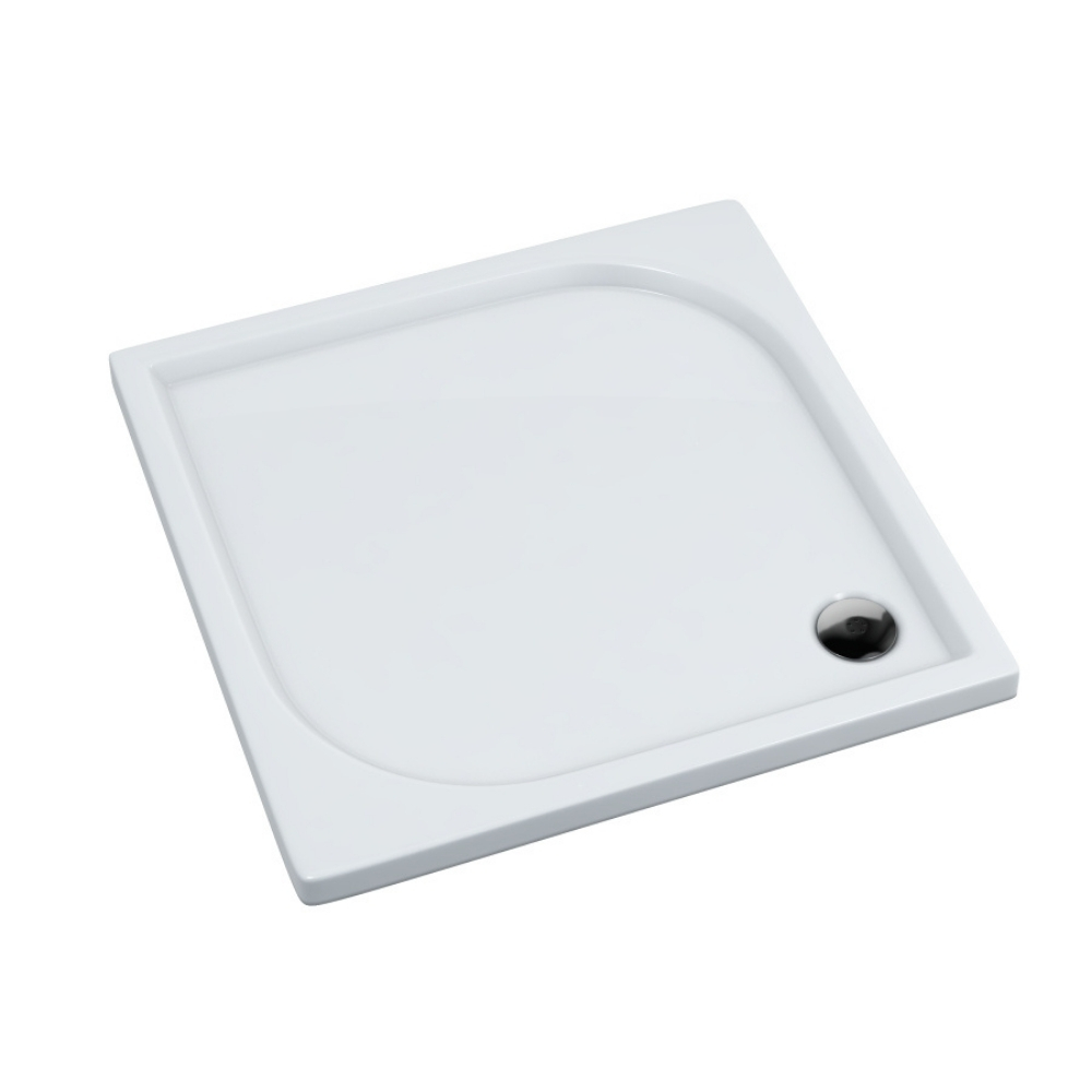 Schedline Canes Quadratische Duschwanne 90x90 cm weiß 3SP.C1K-9090