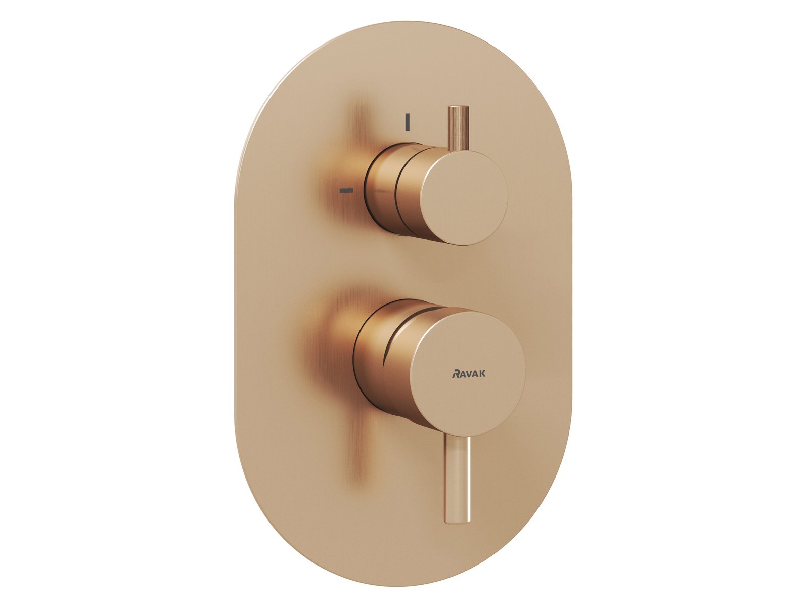 Ravak Espirit Badewannen- und Duscharmatur Unterputz gold X070362