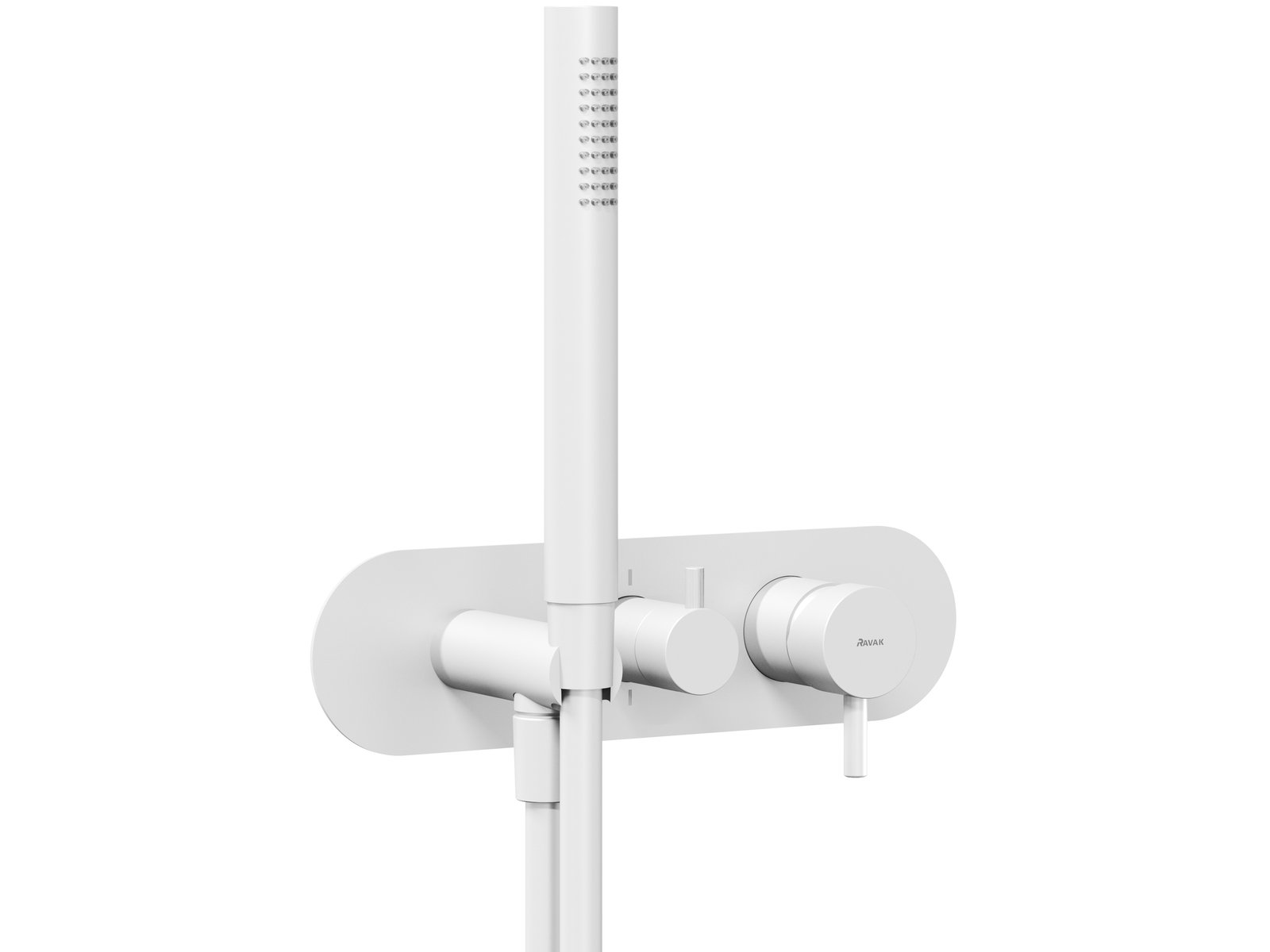 Ravak Espirit Badewannen- und Duscharmatur Unterputz weiß X070250